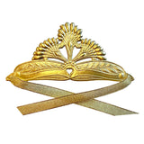 Gold Embossed Tiara