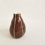 Chocolate Bud Vases by Kri Kri Studio