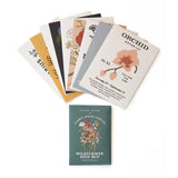Flower Zodiac Sticker Card Set