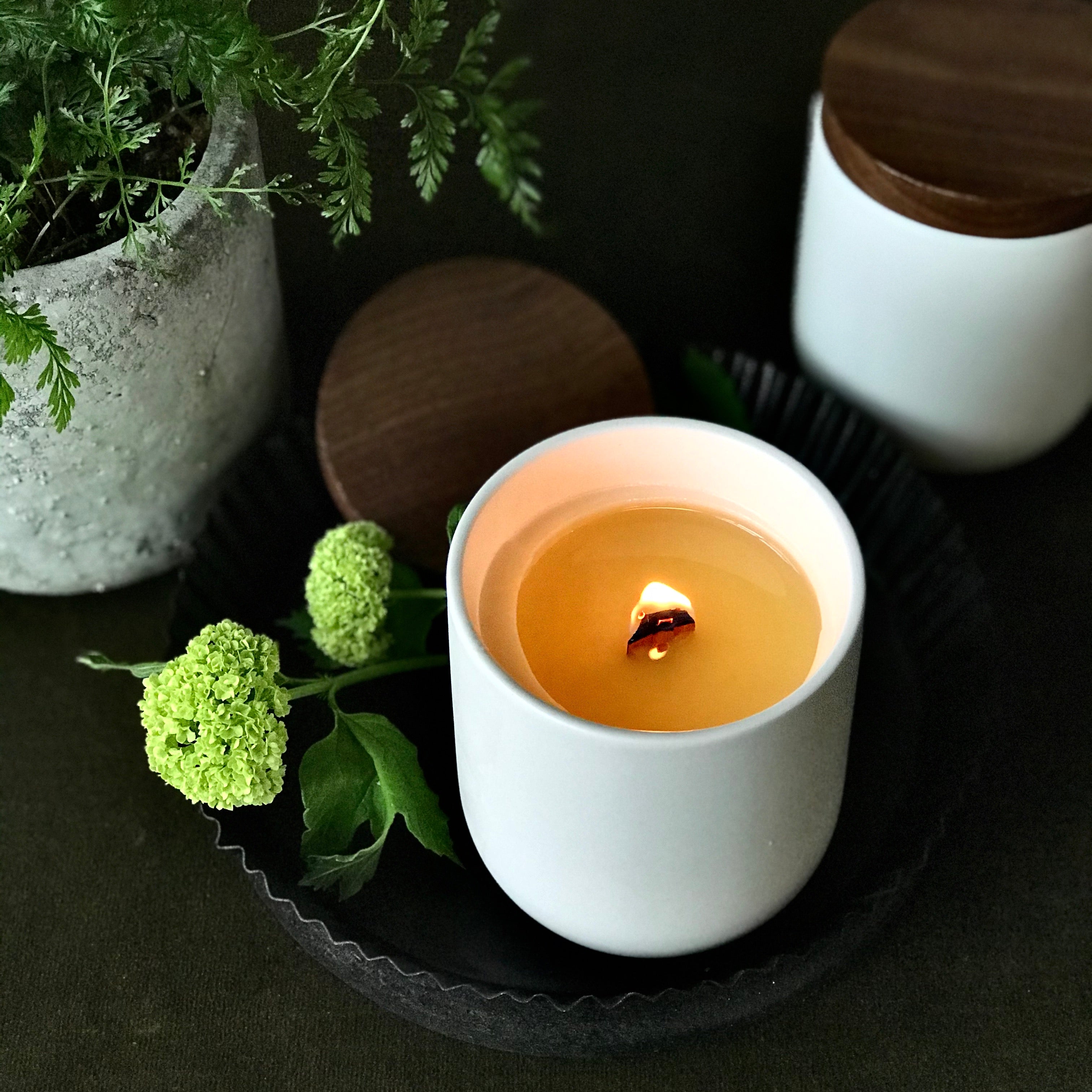 Penrose Ceramic Candle