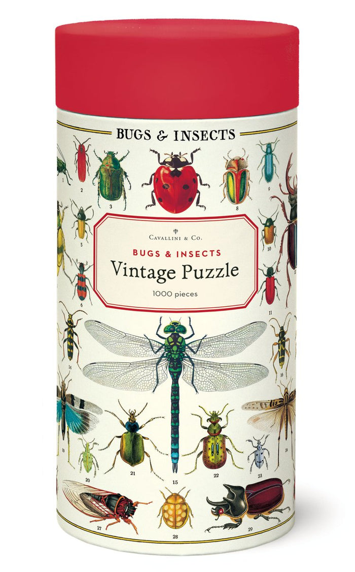 Order Cavallini Vintage Puzzle | Gift-Ready Retro Puzzle Set