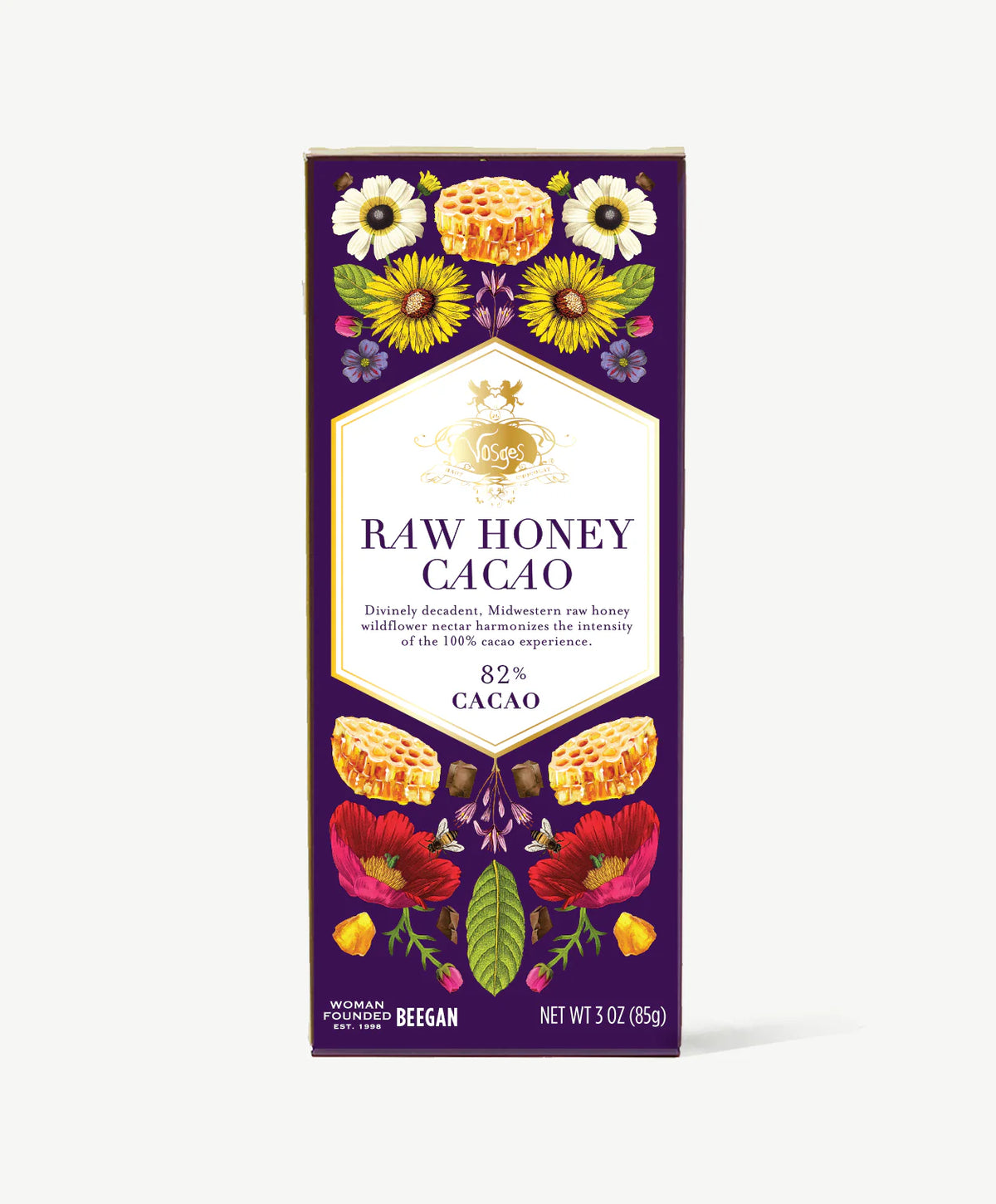 Buy Raw Honey Cacao | Artisan 82% Dark Chocolate Bar