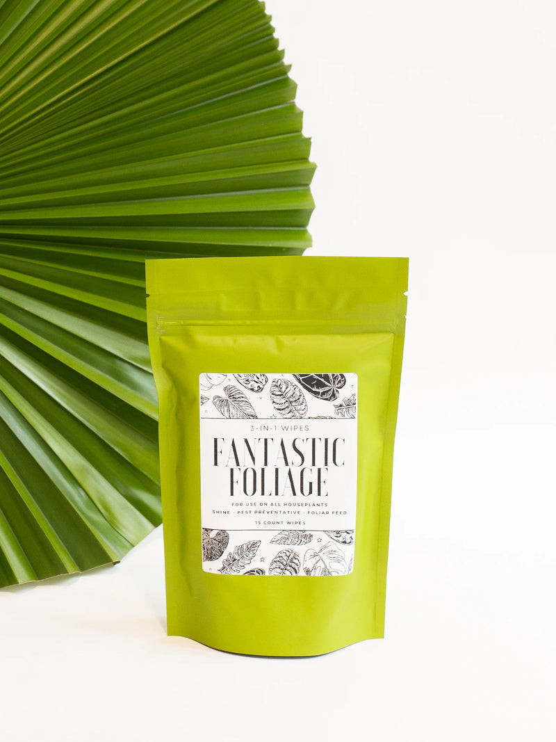 Fantastic Foliage Plant Wipes with Neem Oil