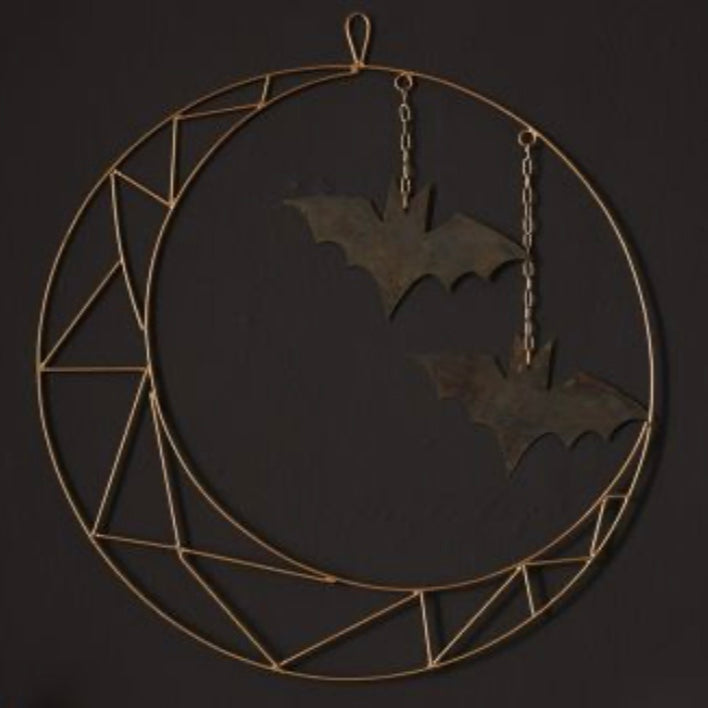 Frightful Bat Wreath